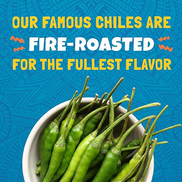ORTEGA FIRE ROASTED DICED GREEN CHILES, MILD, 4 OZ