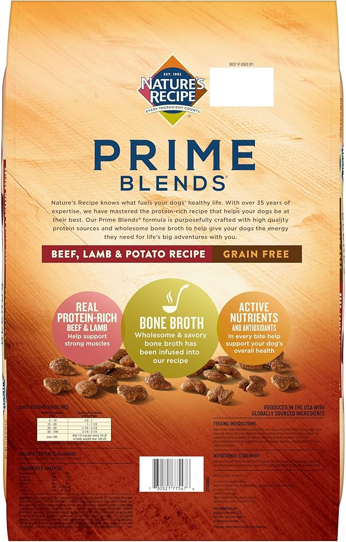 prime blends nature's recipe