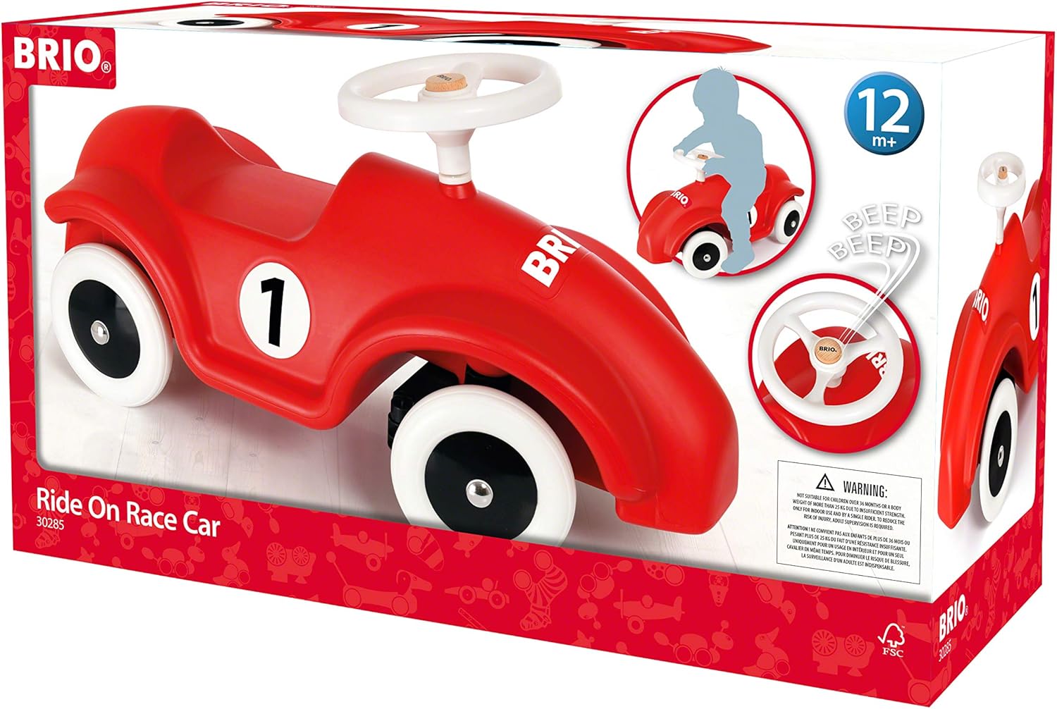 \u0026 Toddler - Ride On Race Car Toy 