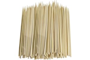 Value Pack of 600 Thin Bamboo Skewers (6 Inch)