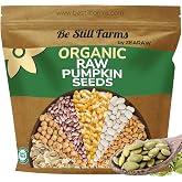 Organic Raw Pumpkin Seeds to Eat 2.8lb - Bulk Unsalted Pepitas No Shell | Whole Natural Snacks for Keto - High in Fiber - USDA Certified | Non-Gmo | Gluten Free | Vegan