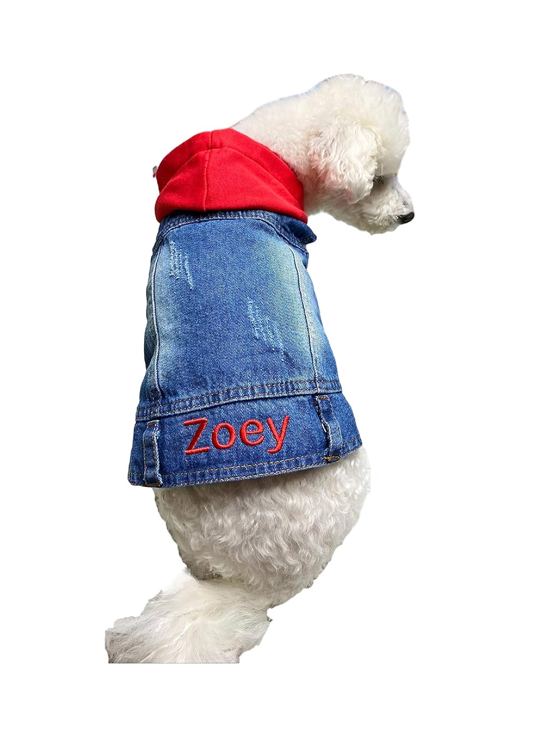 custom dog jacket
