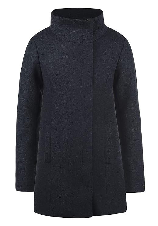DESIRES Wolke Damen Wollmantel Übergangsjacke Mantel Jacke mit Stehkragen