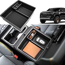 Muslogy Compatible With Lexus RX 2023 2024 Center Console Organizer Insert Tray ABS - View #13