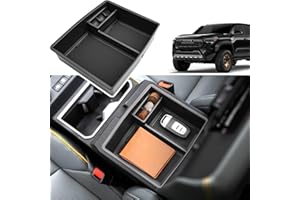 Coleya 2024 2025 2026 Tacoma Accessories Center Console Organizer for Toyota Tacoma (SR5/TRD Off-Road/TRD Sport/TRD Pro/Limit