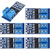 6PCS Dual High-Power MOSFET Trigger Switch Drive Module 0-20KHz PWM Adjustment Electronic Switch Control Board Motor Speed Controller Lamp Brightness Control, DC 5V-36V 400W, 15A (Max 30A)
