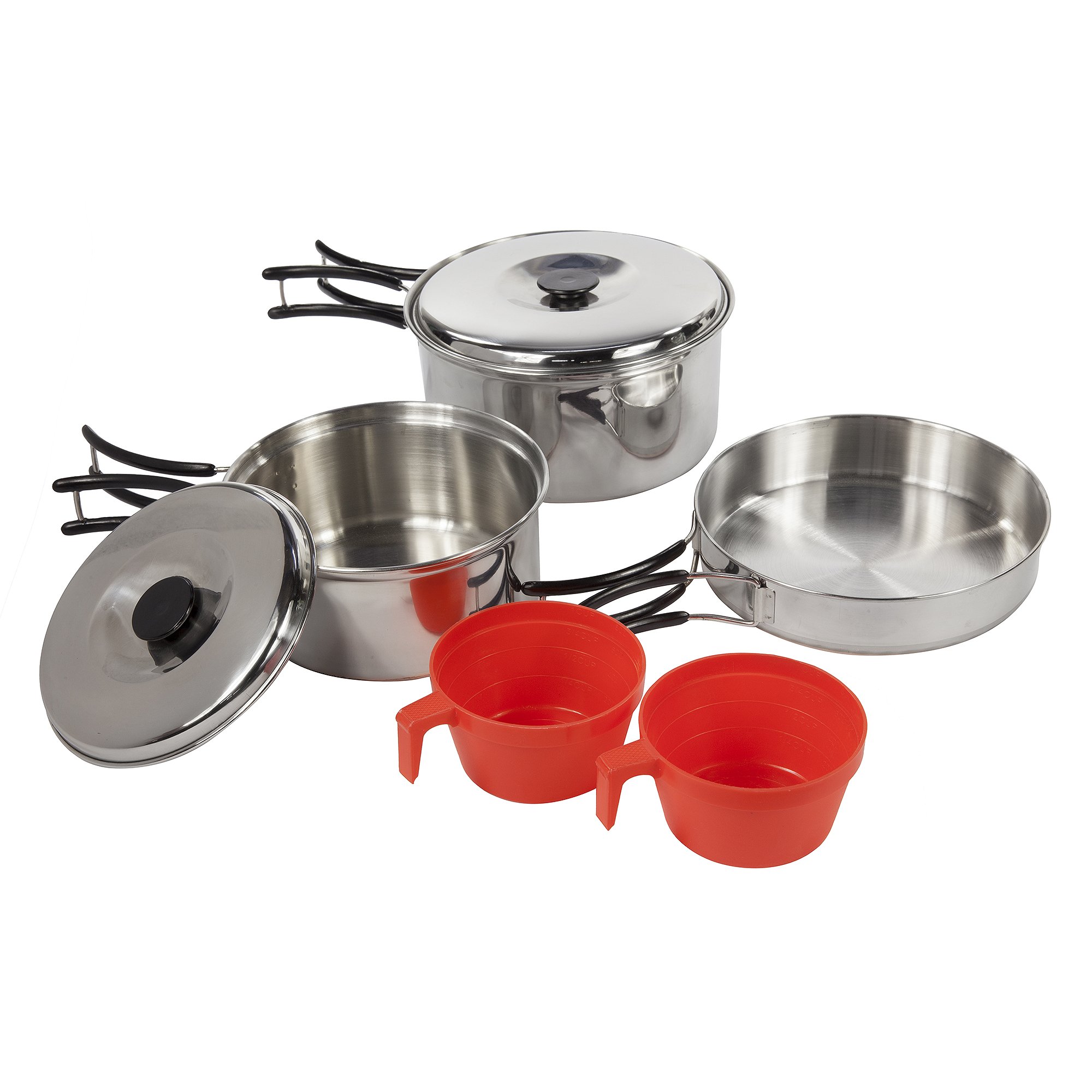 Regatta Compact Stainless Steel Cook Set with Storage Bag