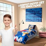 Get Trend Sonic the Hedgehog Single Duvet Cover Set Blue view 5