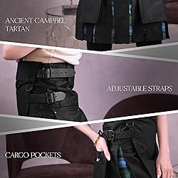 Hybrid Utility Kilts for Women Scottish Traditional