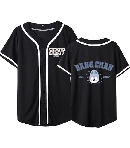 Amazon.com: Bangchan Felix Hyunjin Jersey Shirt Jisung Jeongin