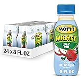 Mott's Mighty Soarin' Apple Juice Drink, 8 Fl Oz Bottles, 24 Count (4 Packs Of 6), 100% Fruit Juice Combined With Purified Water, Natural Flavors, And Vitamins A, C And E