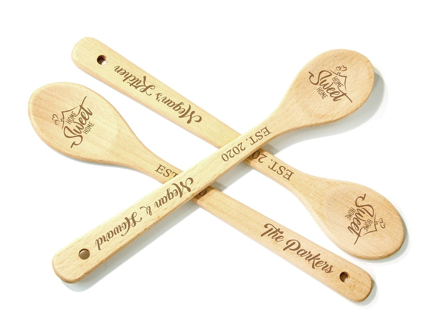 Personalized Wooden Spoon, Housewarming Gift, Engraved