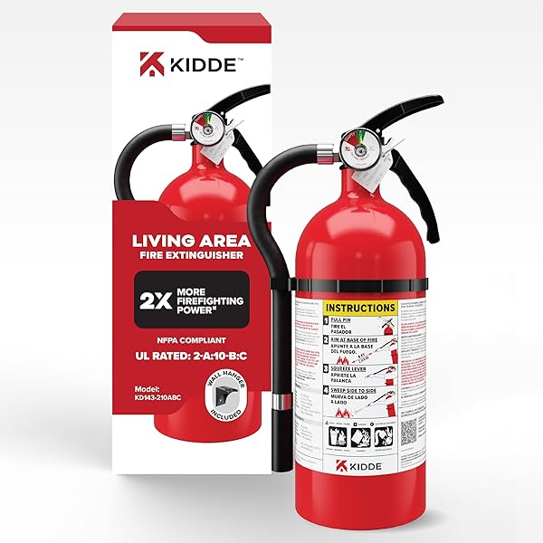 KIDDE FIRE EXTINGUISHER FOR HOME, FOR RESIDENTIAL AND...