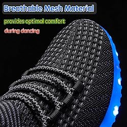 BosenHulu Light Up Shoes for Women Men USB Charging