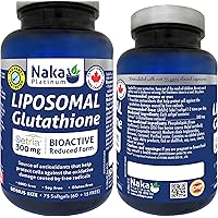 Naka Platinum LIPOSOMAL Glutathione - Setria Reduced Bioactive Form (Setria 300 mg)