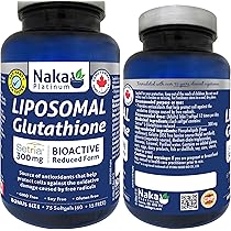 Naka Platinum Liposomal Glutathione Supplement