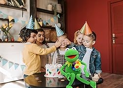 SUIYUEOUR Kermit Frogs Hand Puppet, Frog Plush,The