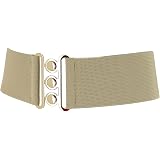 JasGood Cintura Larga Elastica Donna – Fascia Per Abiti Con Fibbia In Pelle, Alta Vita, Taglie Forti, Disponibile In 7 Colori