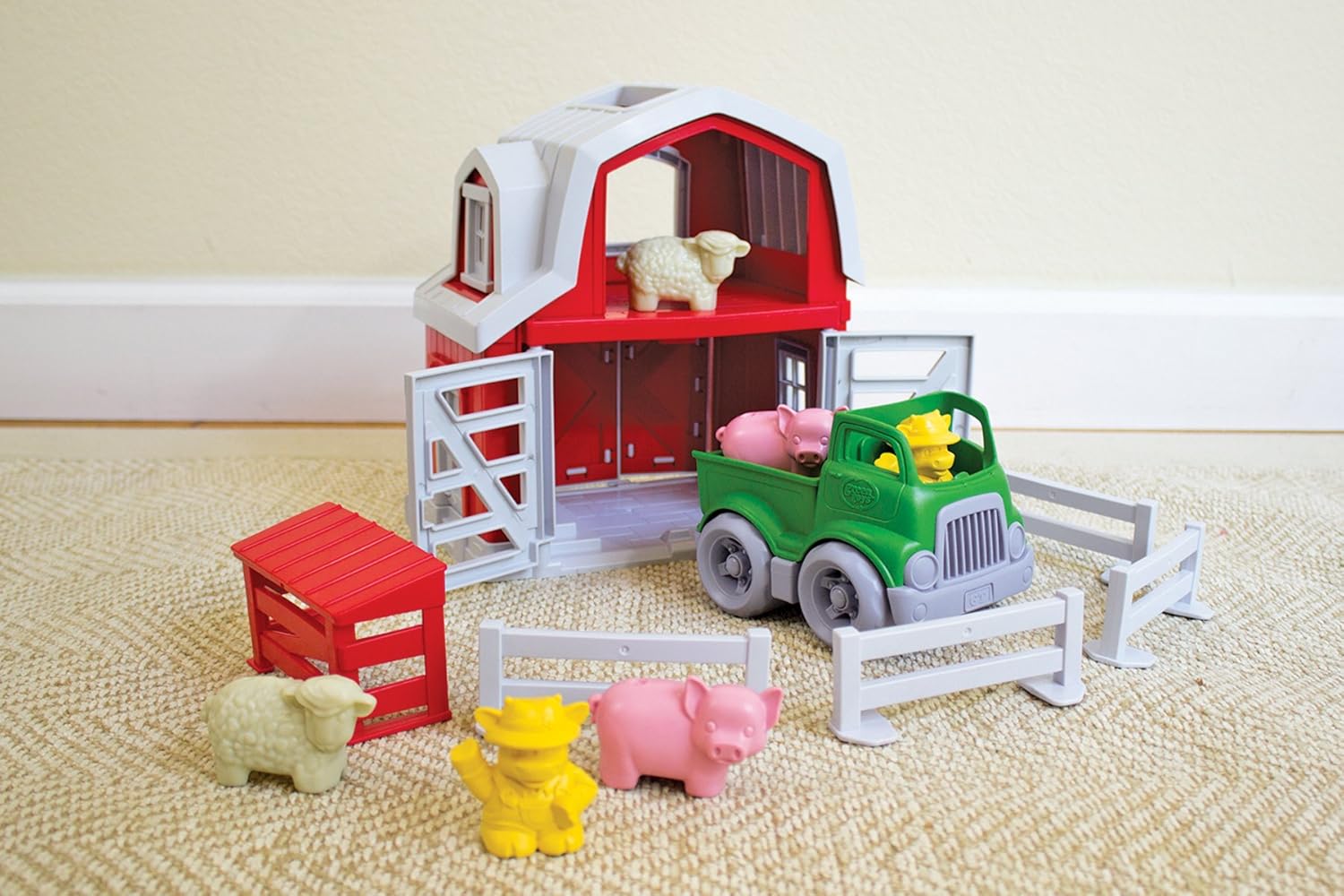 green farm toys