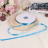 YAAVAAW 22m 10mm Azure Blue Satin Ribbon Gift Wrapping Wedding Decor view 3