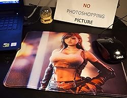 Tifa Mouse Pad 12x10 inches Custom Mousepad Gaming