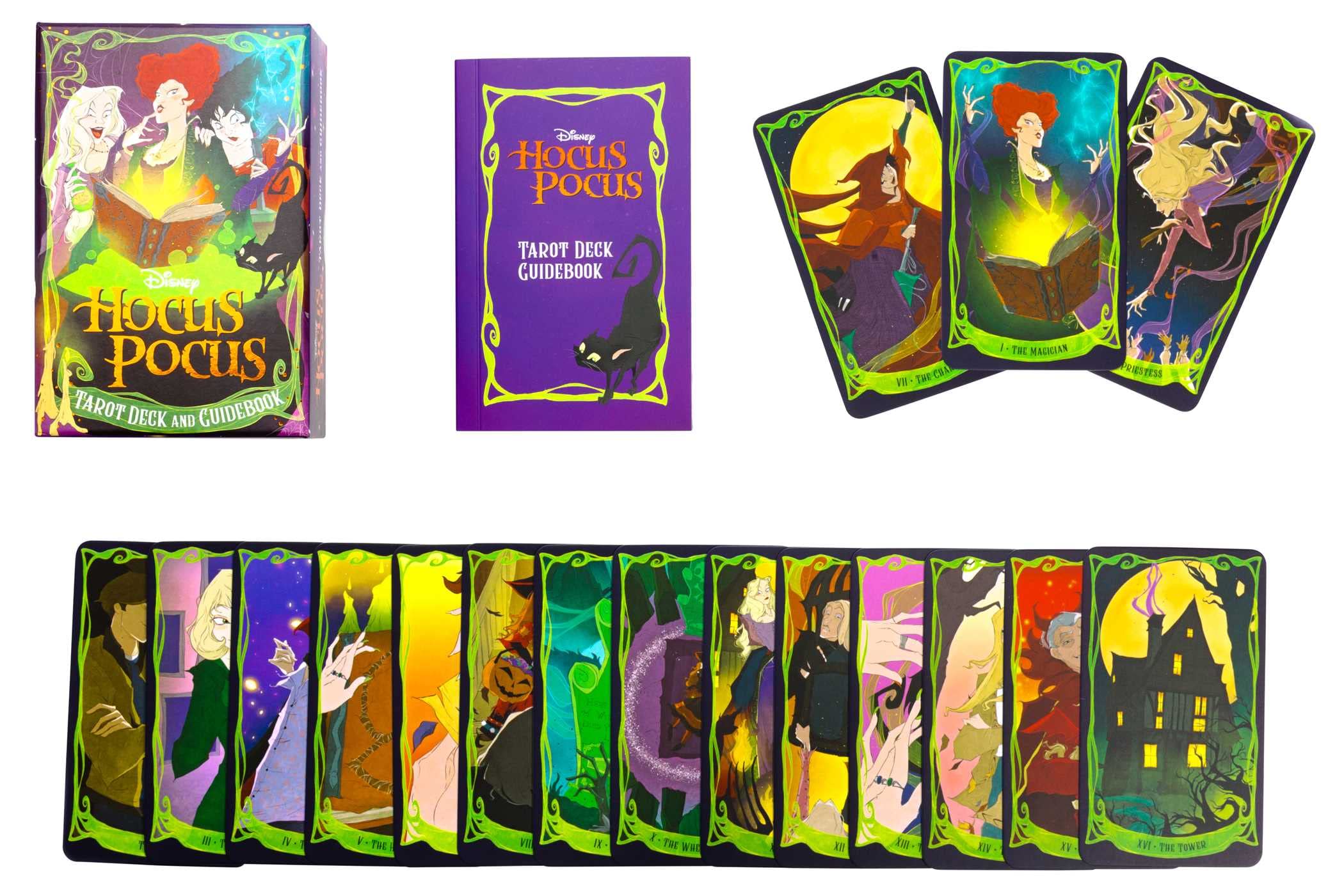 Hocus Pocus: The Official Tarot Deck and Guidebook: (Tarot Cards, Tarot for Beginners, Hocus Pocus Merchandise, Hocus Pocus Book) (Disney) Hocus Pocus: The Official Tarot Deck and Guidebook: (Tarot Cards, Tarot for Beginners, Hocus Pocus Merchandise, Hocus Pocus Book) (Disney) Cards