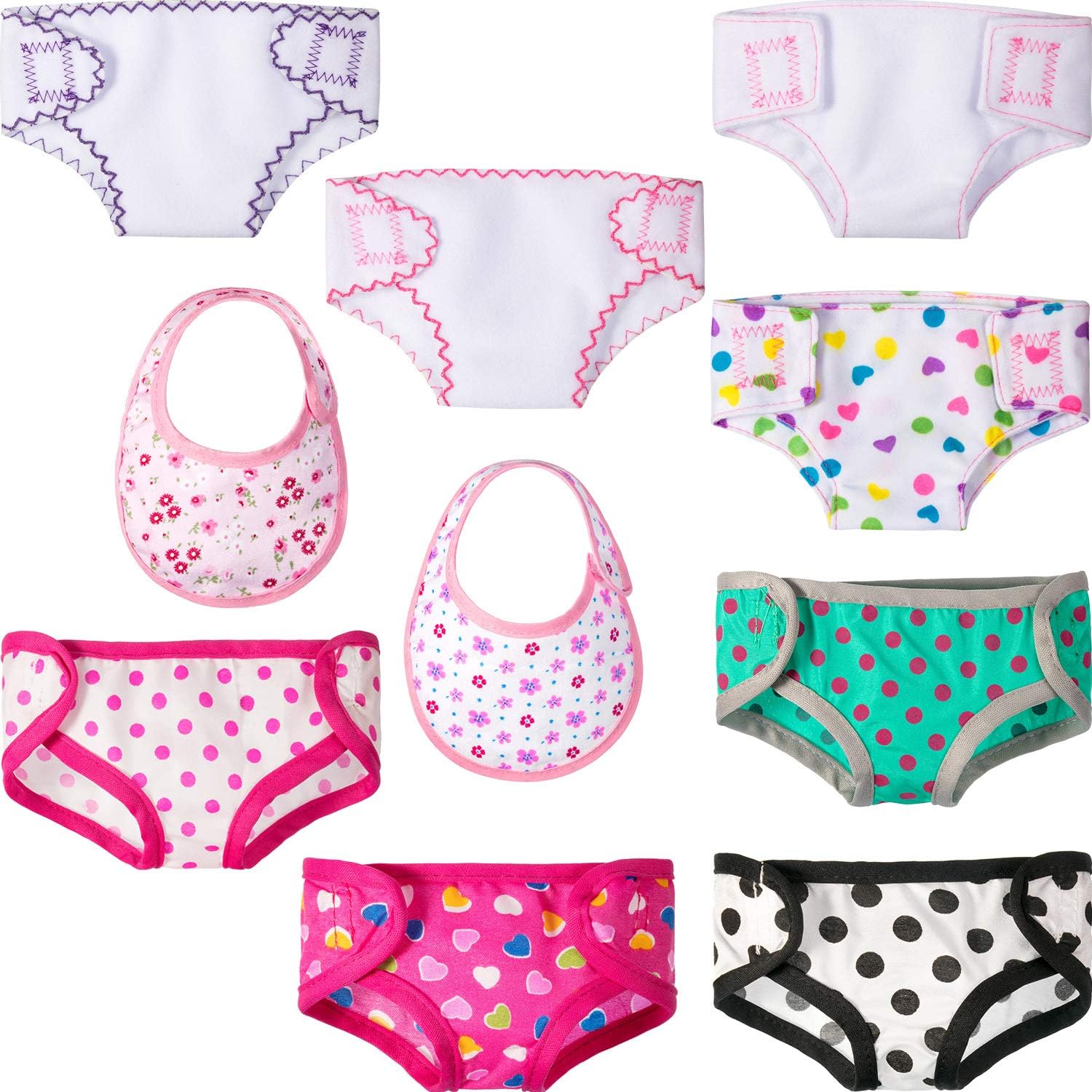 reusable doll diapers