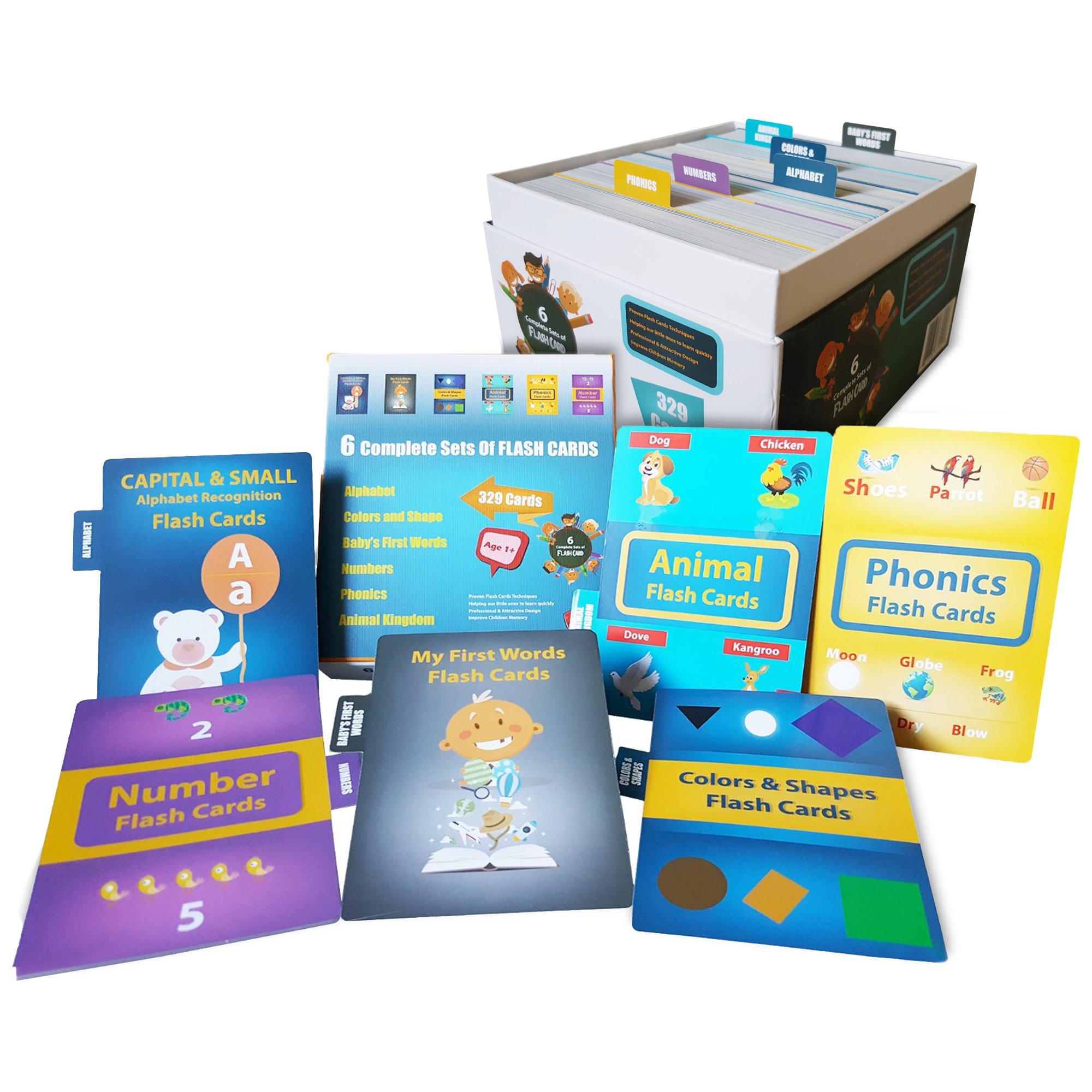 Buy ABC Flash Cards For Toddlers FINEST Box Alphabet Baby's First