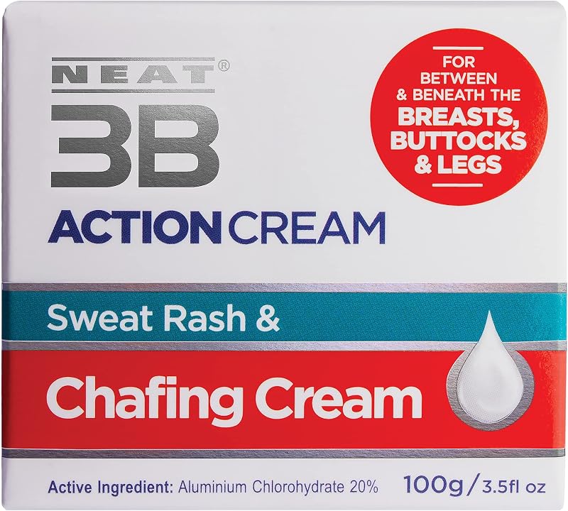 Neat Feat 3B Action Cream 100g Chafing Rash Prevention