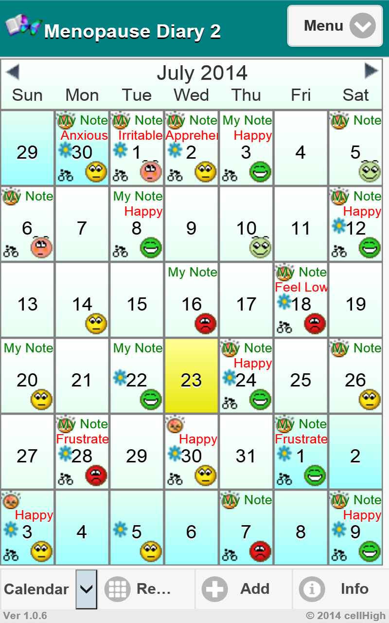 Menopause Diary 2Amazon.co.ukAppstore for Android