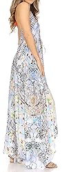Sakkas 1817 - Lizi Womens Maxi High-Low Halter