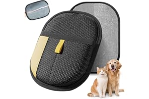 2 Pack Pet Hair Removal Gloves,Pet Hair Remover Glove for Dogs & Cats,Couch, Furniture, Carpet, Curtain, Clothes,Sofa