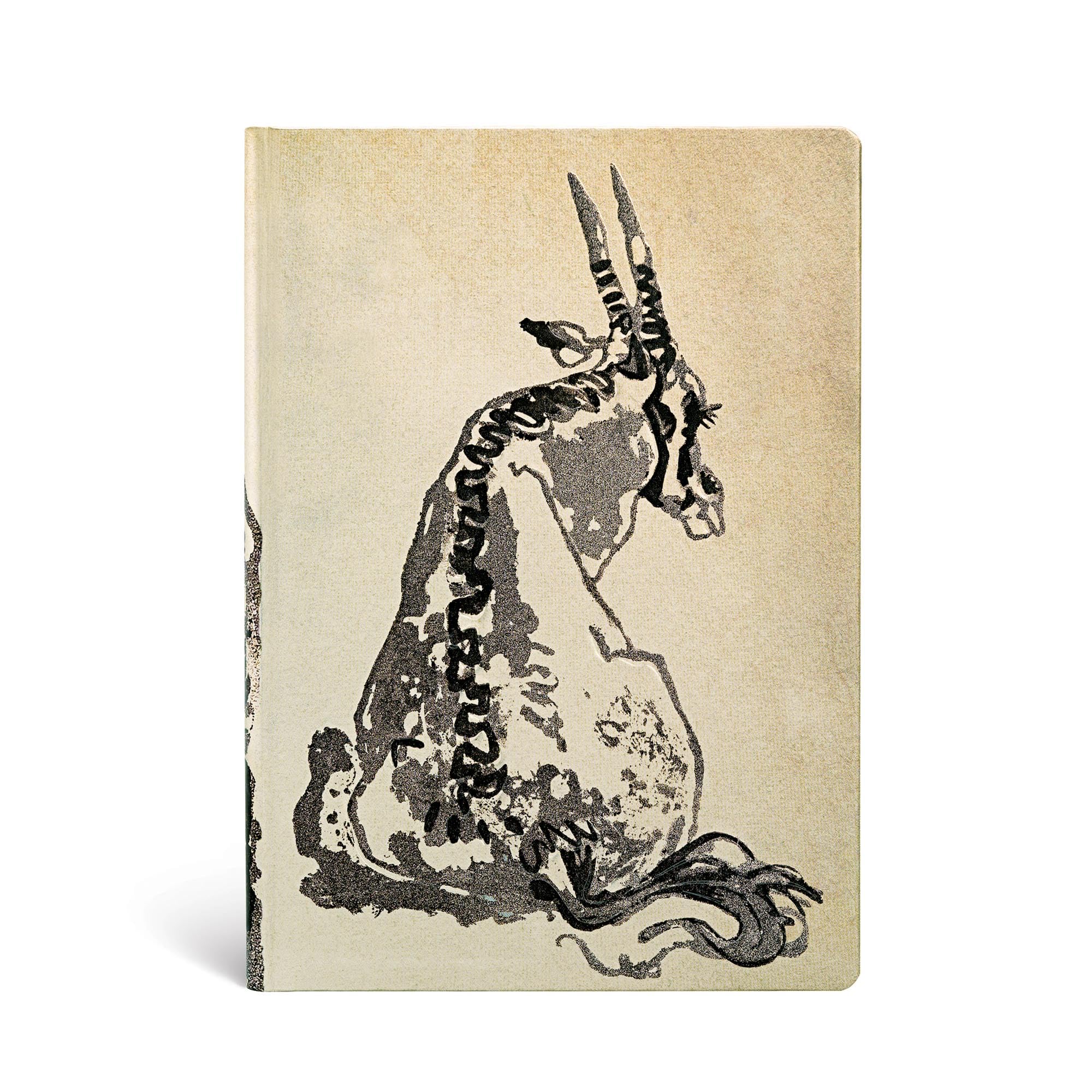 Paperblanks | Hardcover Journal | Solitary Oryx | Lined | Midi (130 × 180 mm)