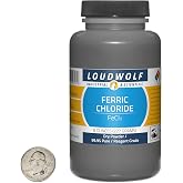 Ferric Chloride / 8 Ounce Bottle / 99.9% Pure Reagent Grade/Dry Powder Makes 2 Liters of PCB Etchant