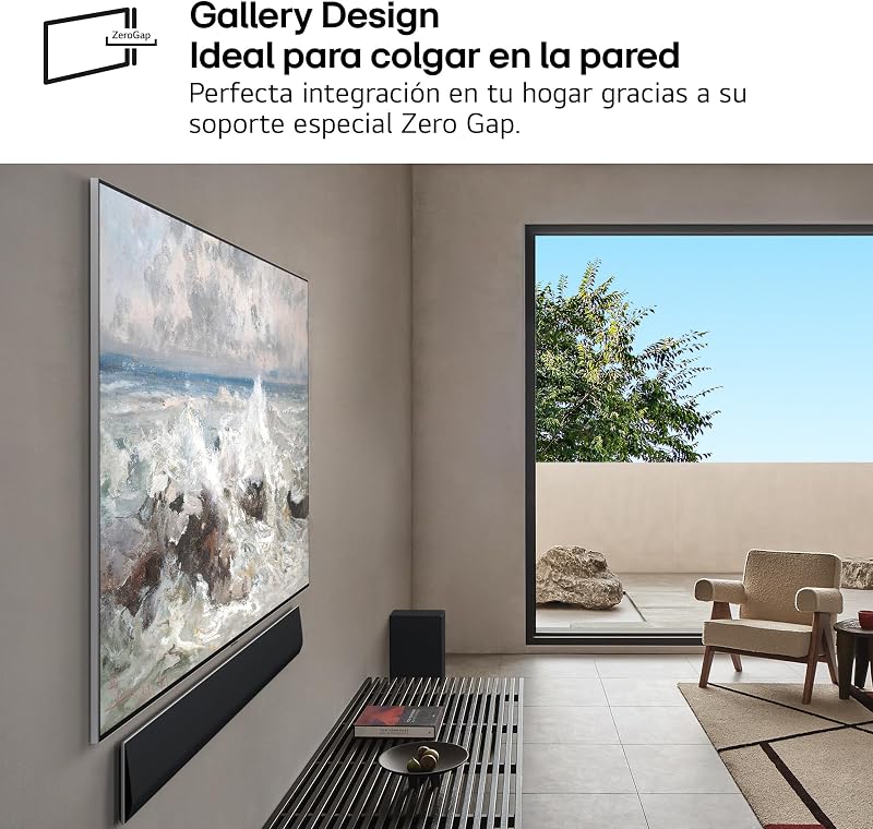 OLED48G56LS - TV 48", OLED EVO 4K, Smart TV IA G5, WebOS 25, Super Upscaling, Dolby Vision y Dolby Atmos, AMD FreeSync, Alexa/Google Assistant, Negro