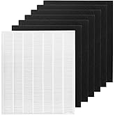 Replacement Filter for Coway AP1512HH AP-1512HH-FP, 3304899 Filter with 6 Pack Carbon Pre-filters