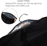 Univivi Long Garment Bags 60 x 24 in 3 Pack Waterproof Dustproof view 4