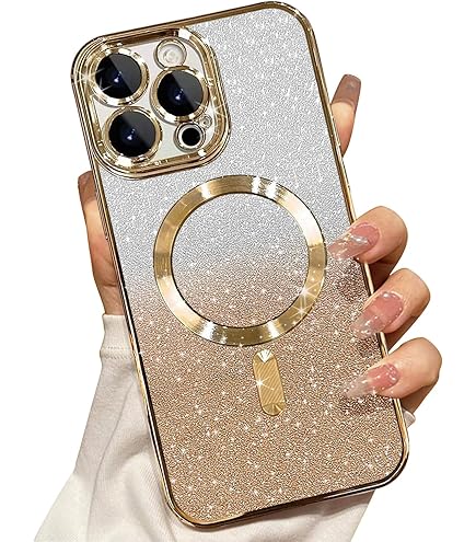Amazon.com: Misscase for iPhone 16 Pro Max Magnetic Glitter Case