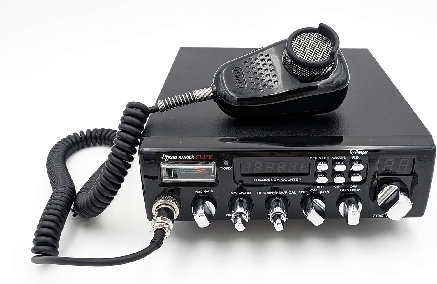 Texas Ranger Elite TRE-936FFB Professional 40 Channel AM CB Radio with Frequency Counter