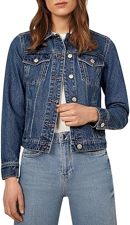 warehouse white denim jacket