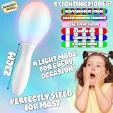KreativeKraft Light Up Maracas Sensory Toy 2 Pack LED Colourful Flashing view 6