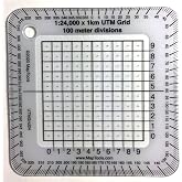 1:24,000 Scale Pocket Size UTM Grid