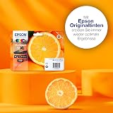 Epson 33 Oranges Genuine 5 Color Ink Cartridge Multipack Claria Premium Eco Pack view 6