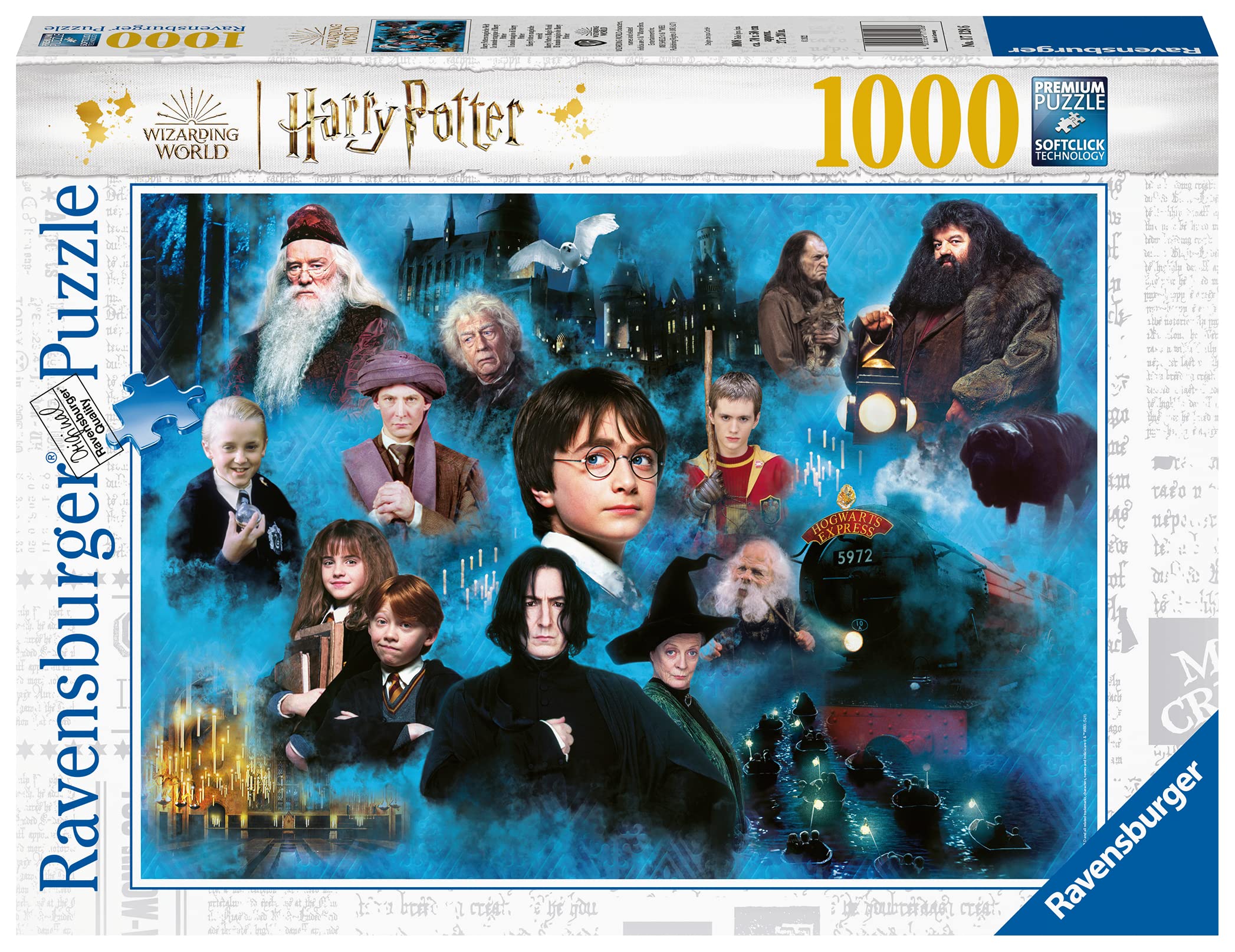 Ravensburger Harry Potter's Magic World 1000 Piece Jigsaw Puzzle for Adults and Kids Age 12 Years Up