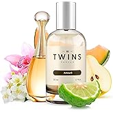 TWINS - Impression by J’ad.or - Luxury Perfume For Women - Clean Ingredients, Paraben Free, Cruelty Free, Vegan Spray - Eau De Parfum Spray - Amouré - Fragrance 1.7 fl. Oz. (50ml)