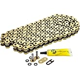 NICHE Gold 420 X-Ring Chain 110 Links with Connecting Master Link