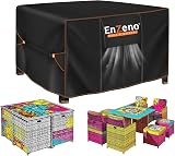 Enzeno Cube Garden Furniture Cover 150x150x74 cm 420D Waterproof Windproof UV