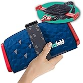 New Mifold Comfort Grab-and-go Car Backless Booster Seat-Compact and Portable for Every Day, Carpooling, Travel, Ocean Blue