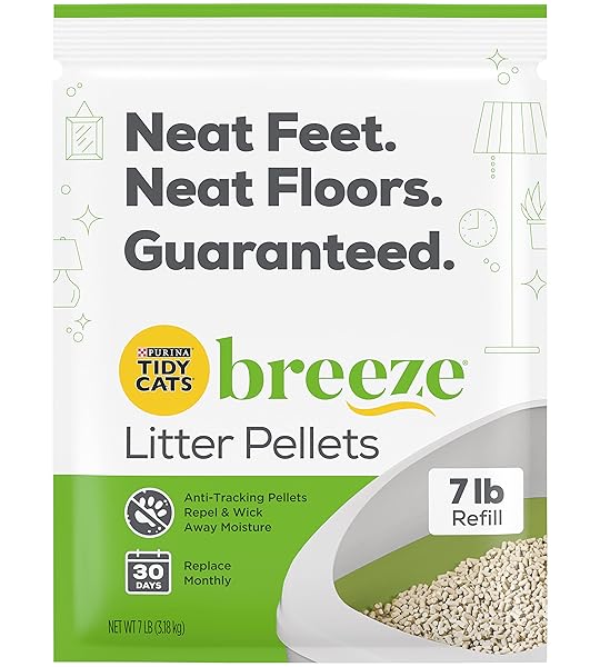 TIDY CATS BREEZE PELLETS – 7 LBS XL...