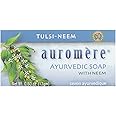 Auromere Ayurvedic Bar Soap with Neem, Tulsi-Neem, 0.6 oz (17 gm)
